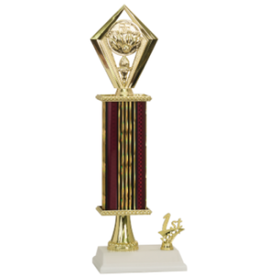 Bowling Scene Trophy
