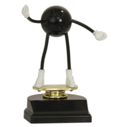 Bendable Bowling Dude Trophy