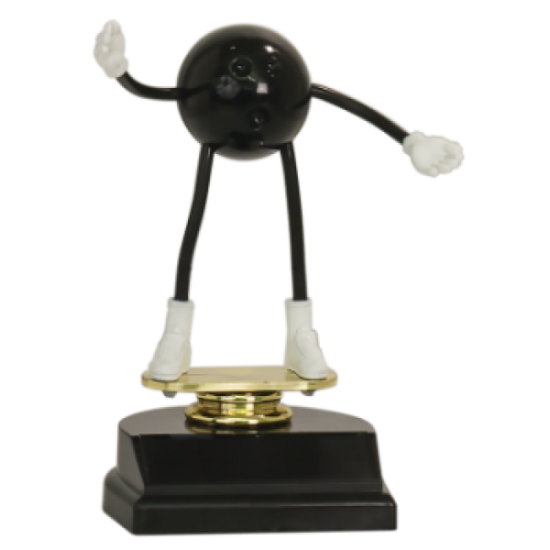 Bendable Bowling Dude Trophy
