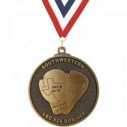 Custom Die Cast Medals 3" - 3.5"