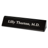 BLACK PIANO FINISH DESK WEDGE