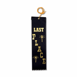 STRB11C - Last Place Stock Carded Ribbon
